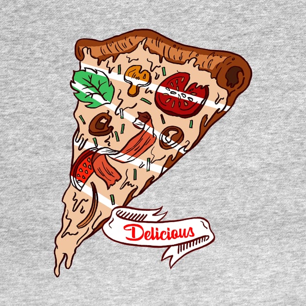 DELICIOUS PIZZA by snowhoho